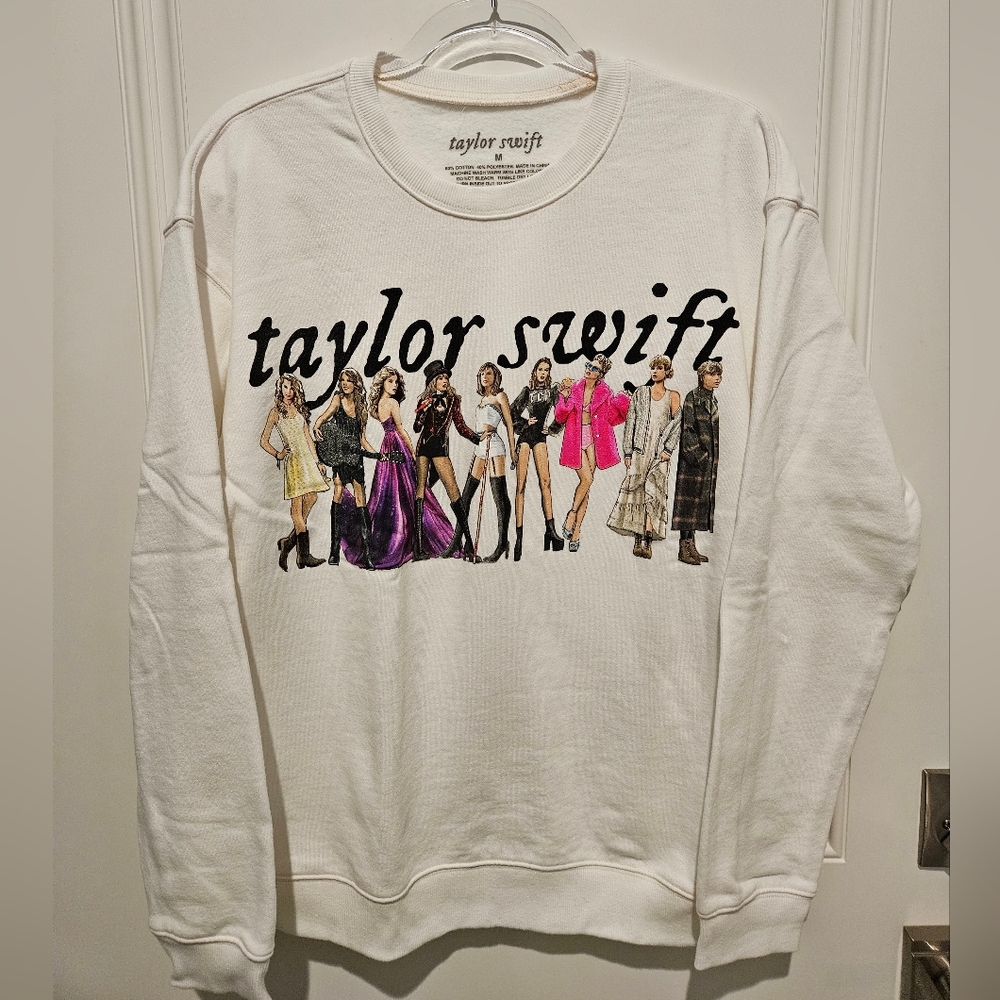 Taylor Swift Eras (no Midnights Taylor) Crewneck size M